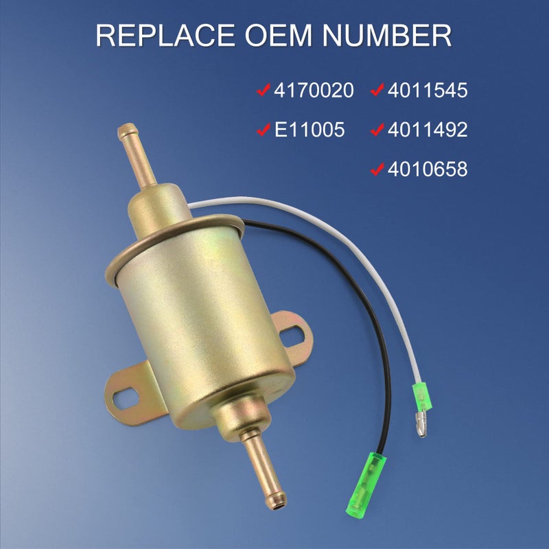 JDMSPEED New Fuel Pump Replacement For Polaris Ranger 400 500 1999-2012 Replaces 4011545 4011492 4010658 4170020 E11005 Electric Fuel Pump - Image 4